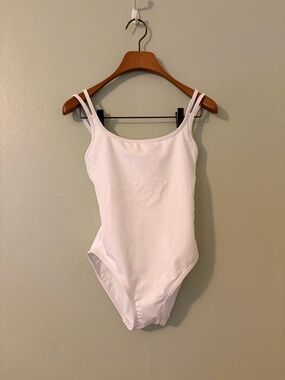 NWT JETS by Jessika Allen Double-Strap Classic One-Piece Swimsuit